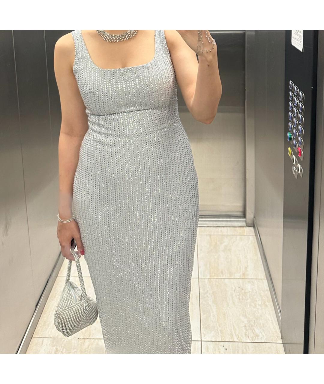 RASARIO Серебряное вечернее платье, фото 4
