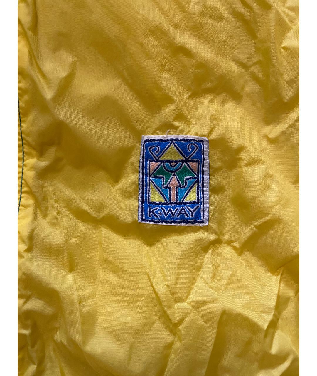 K-WAY Желтая куртка, фото 3