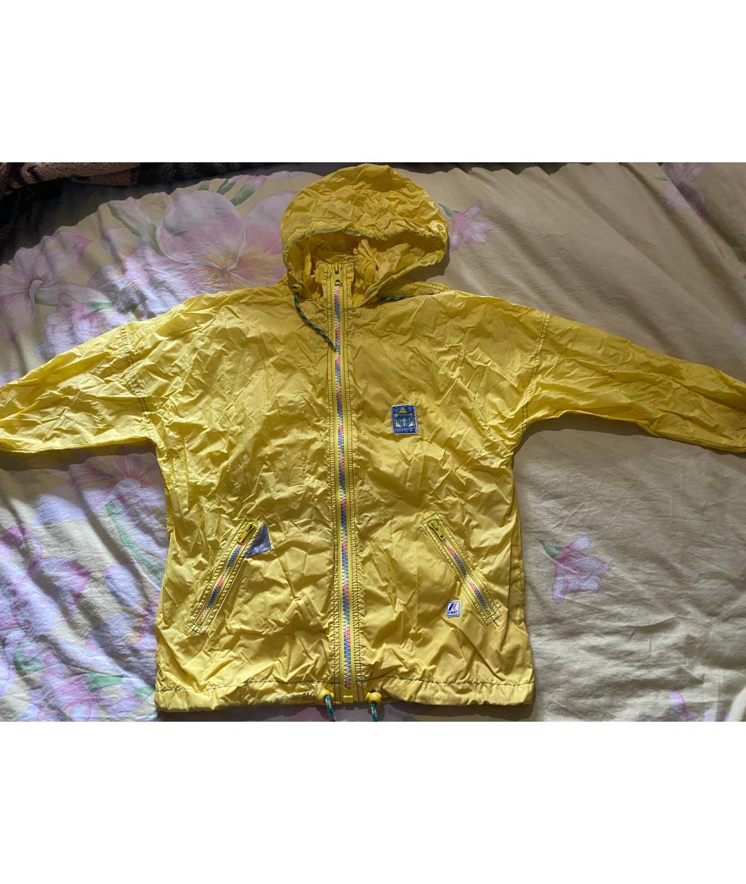 K-WAY Желтая куртка, фото 7