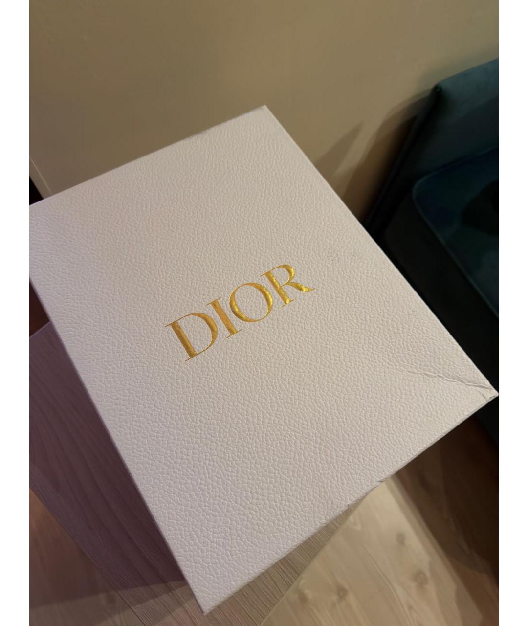 CHRISTIAN DIOR Белые текстильные кеды, фото 8