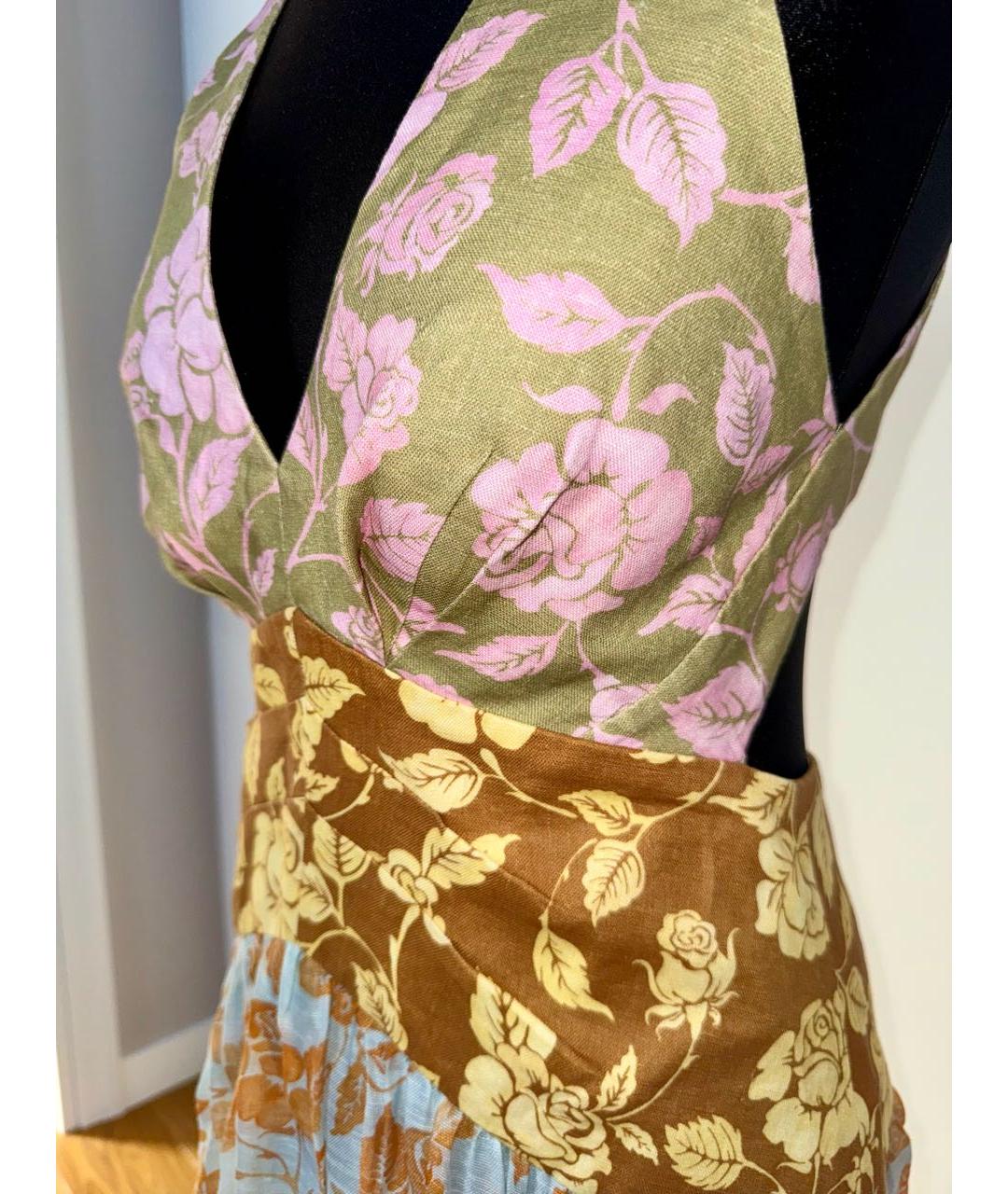 ZIMMERMANN Мульти льняной сарафан, фото 3