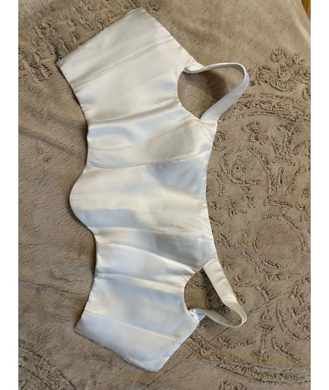 ROZIECORSETS Белый атласный корсет, фото 9