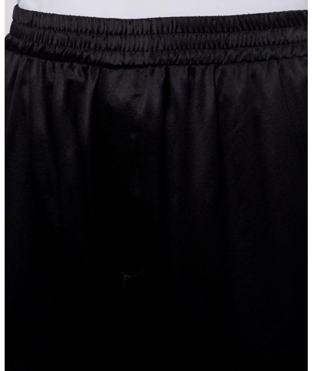 SAINT LAURENT Черный шелковый костюм с брюками, фото 8