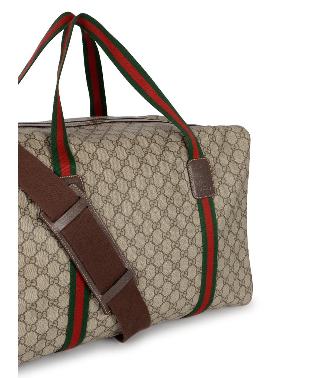 GUCCI Бежевая сумка тоут, фото 4