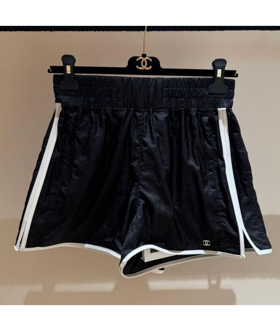 CHANEL Черные шорты, фото 3