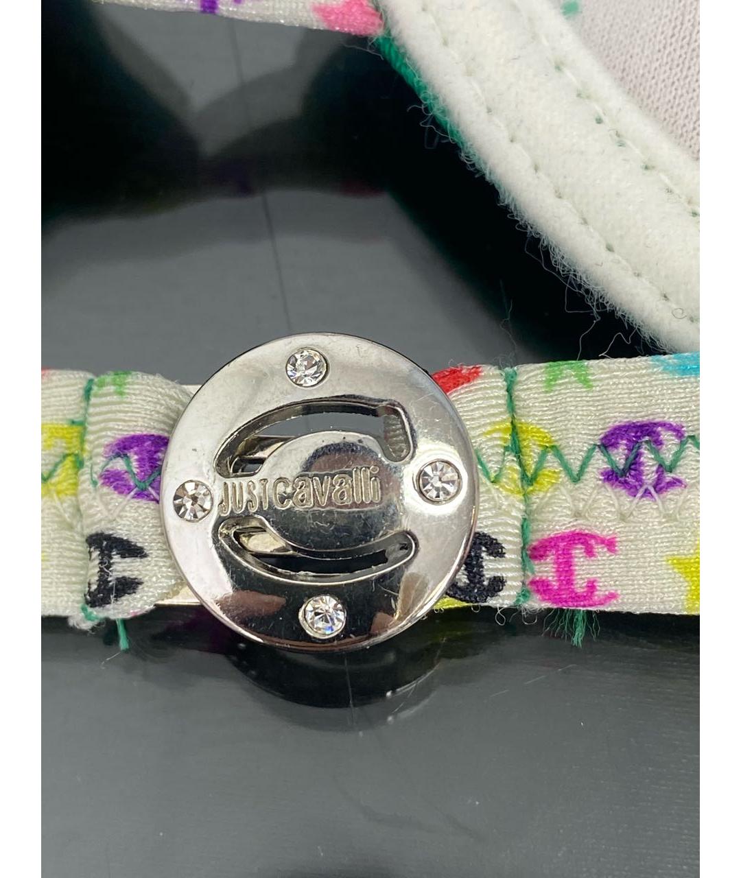 JUST CAVALLI Зеленый полиамидовый купальник, фото 3