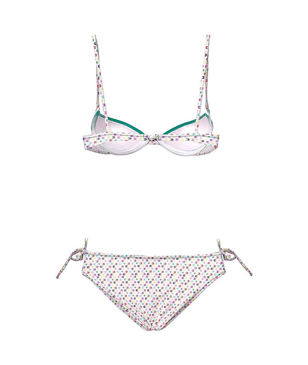 JUST CAVALLI Зеленый полиамидовый купальник, фото 2