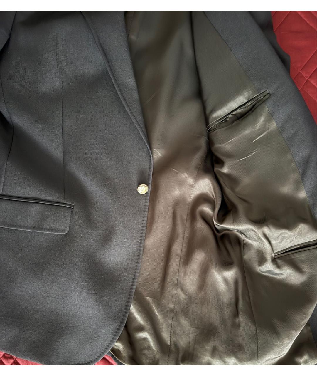 DOLCE&GABBANA Антрацитовый пиджак, фото 4