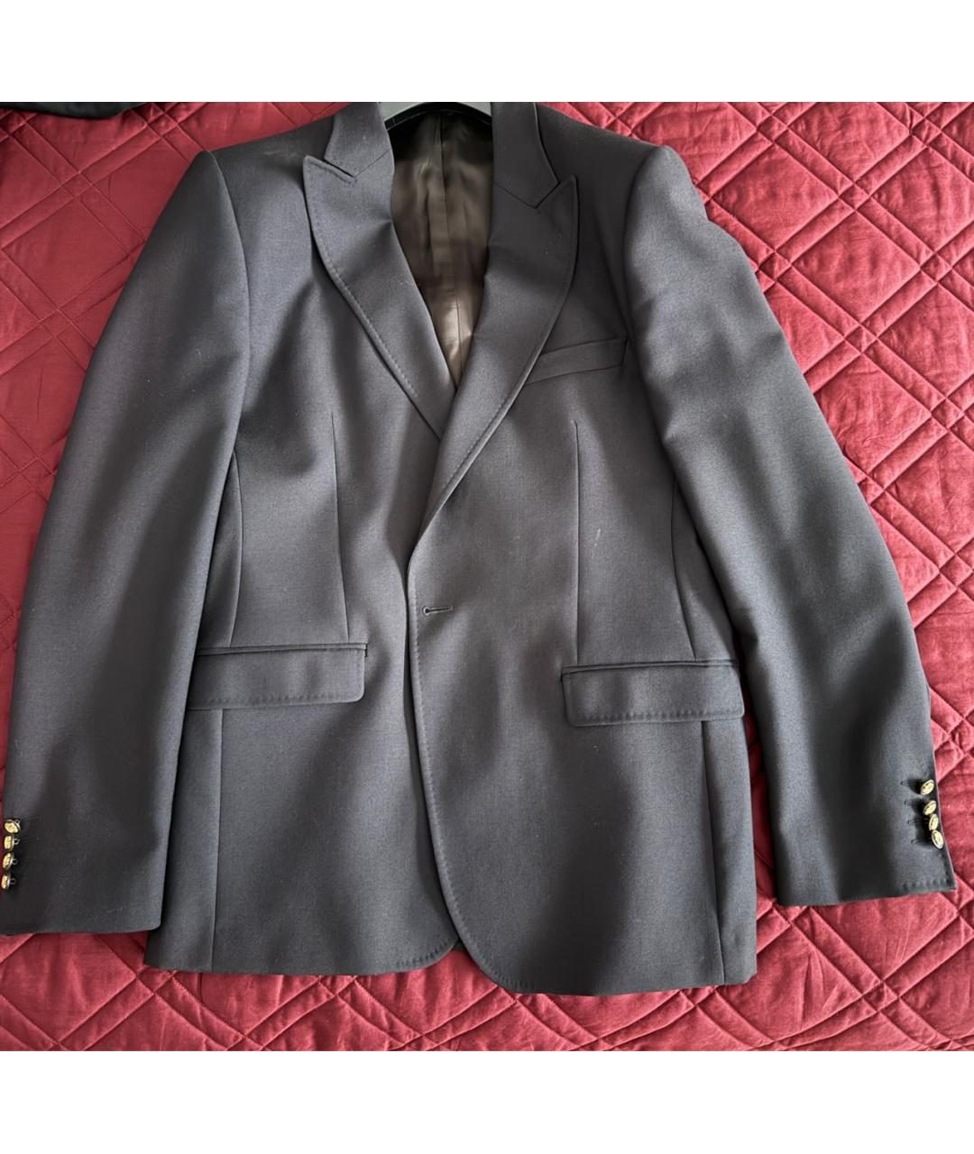 DOLCE&GABBANA Антрацитовый пиджак, фото 6
