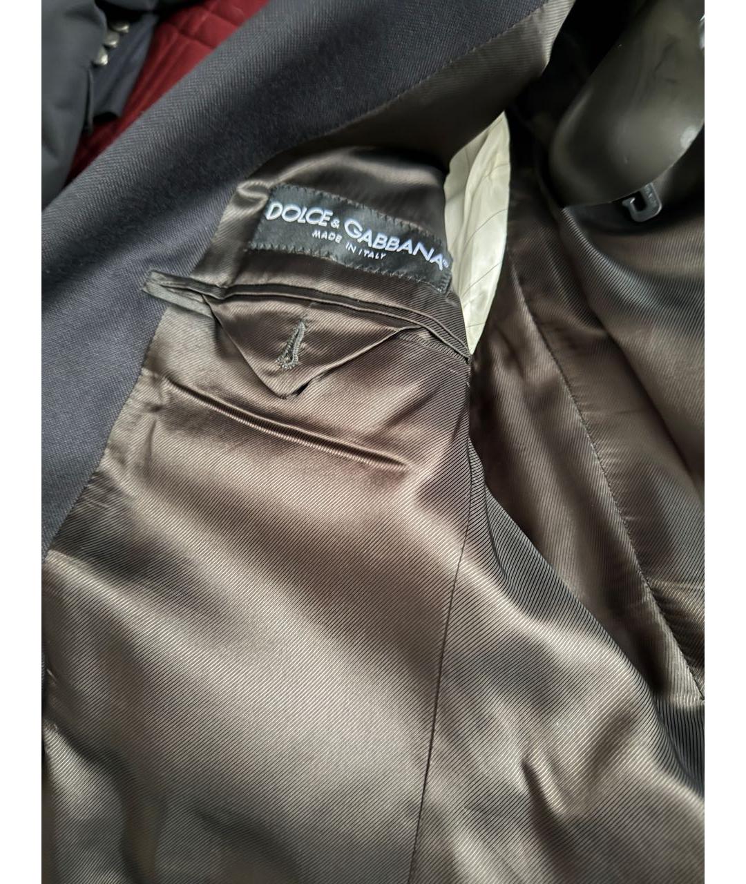 DOLCE&GABBANA Антрацитовый пиджак, фото 3