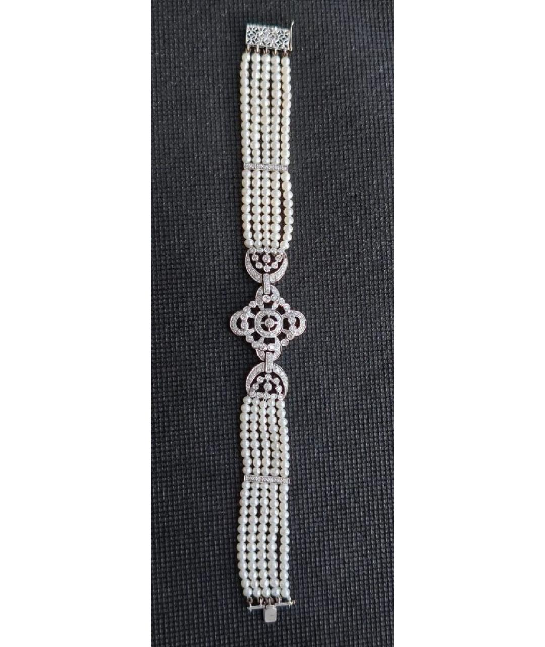 Mikimoto Белый браслет из белого золота, фото 2
