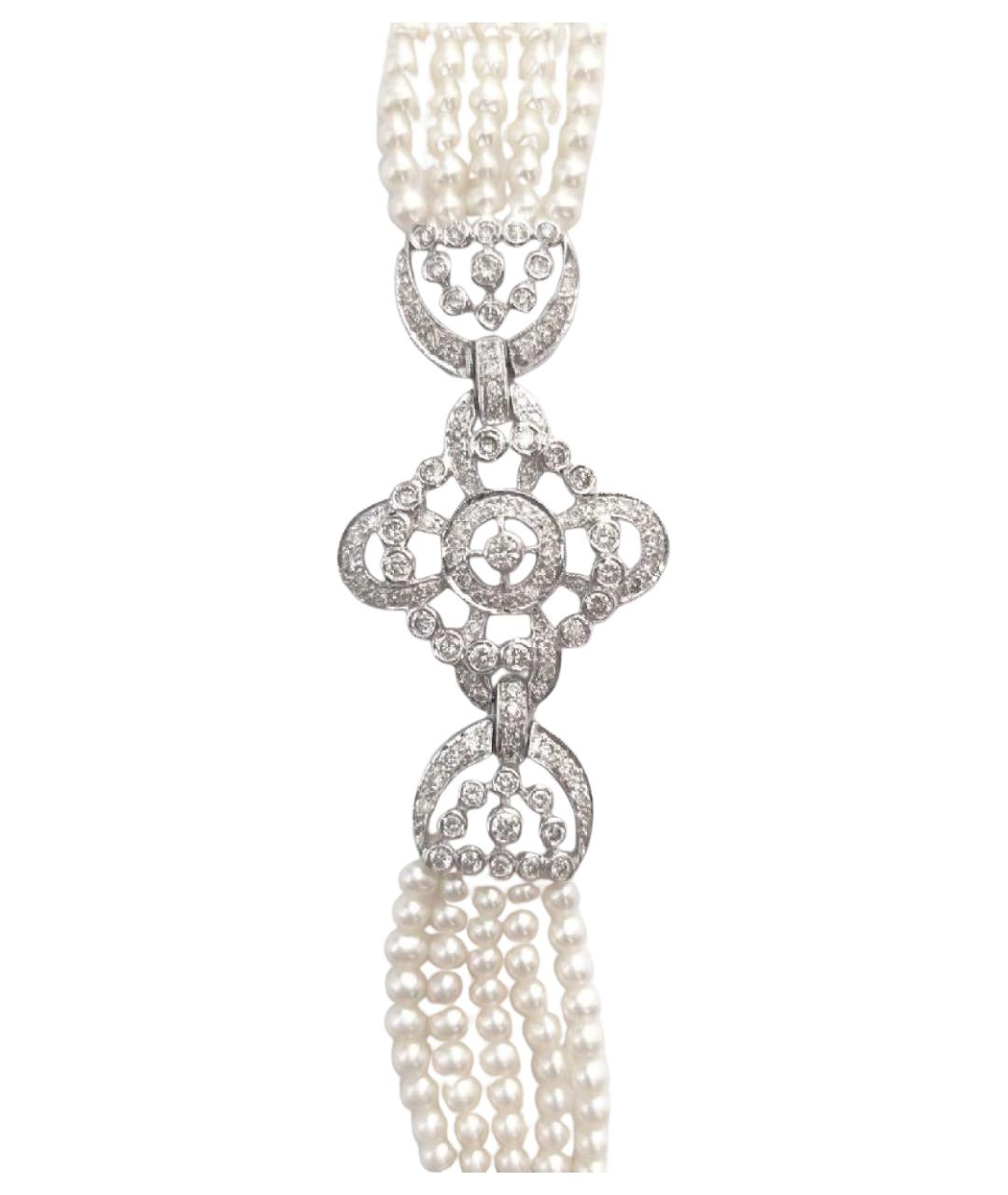 Mikimoto Белый браслет из белого золота, фото 1