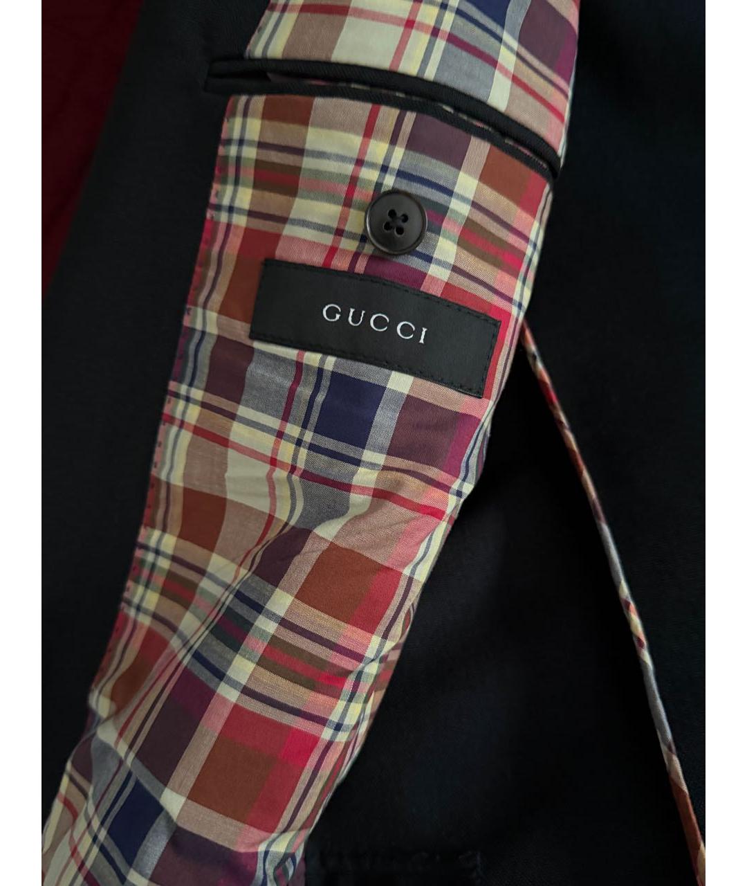 GUCCI Черный пиджак, фото 3