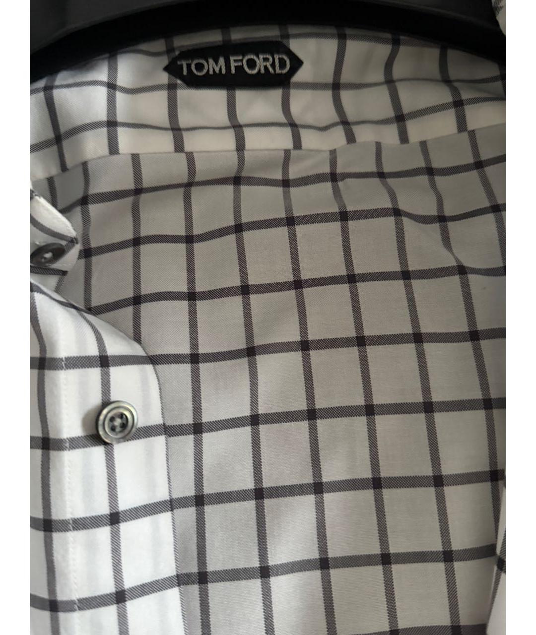 TOM FORD Хлопковая классическая рубашка, фото 3