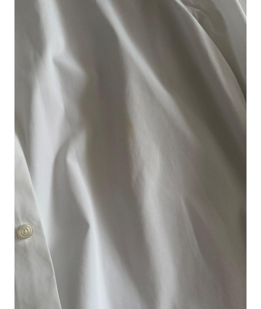 TOM FORD Белая хлопковая классическая рубашка, фото 3