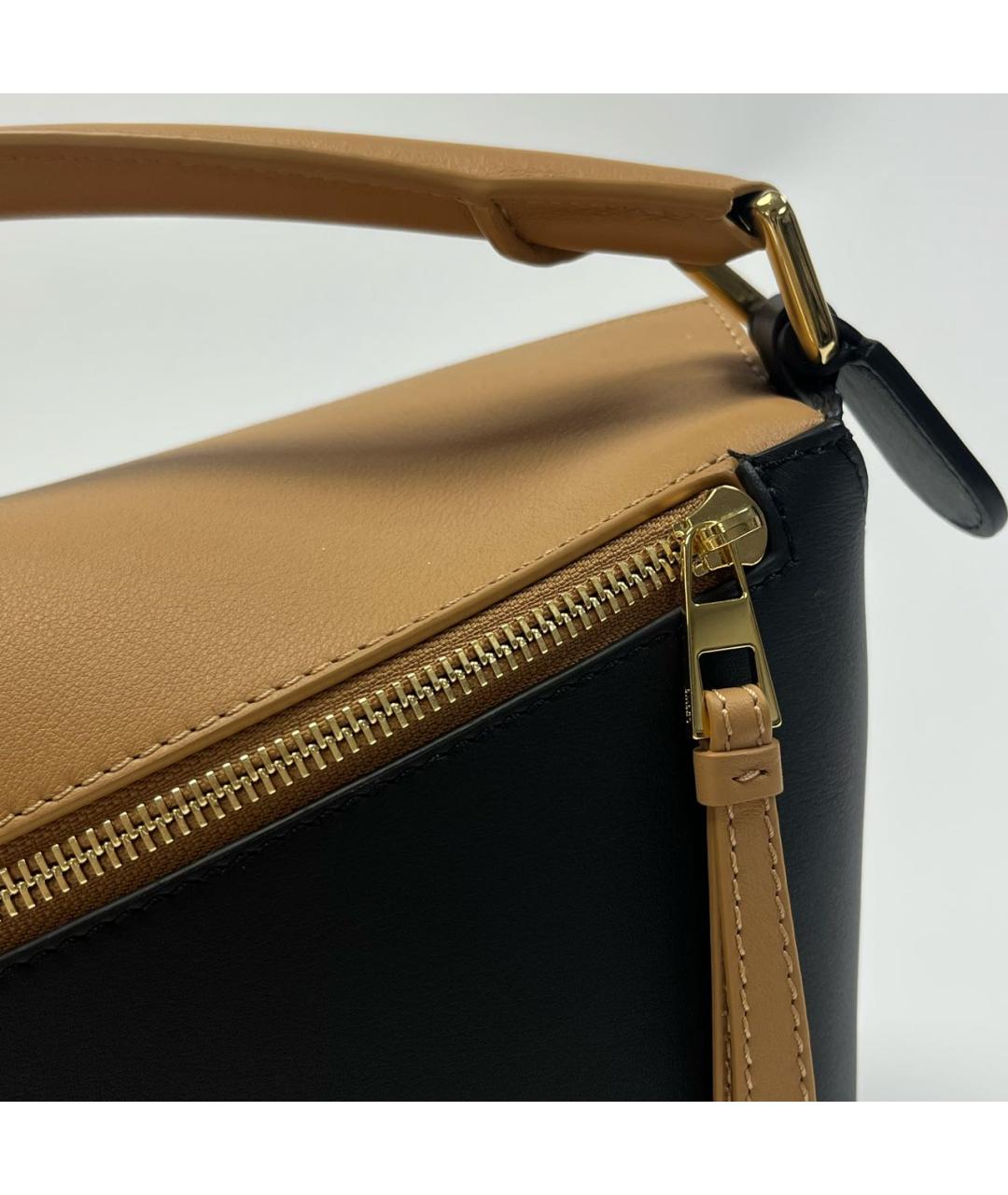 LOEWE Черная хлопковая сумка через плечо, фото 7