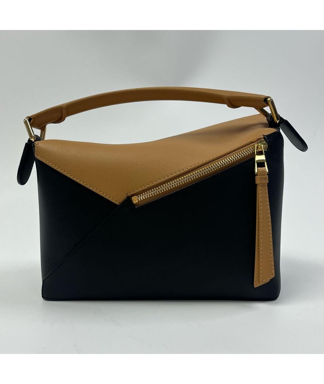 LOEWE Черная хлопковая сумка через плечо, фото 4