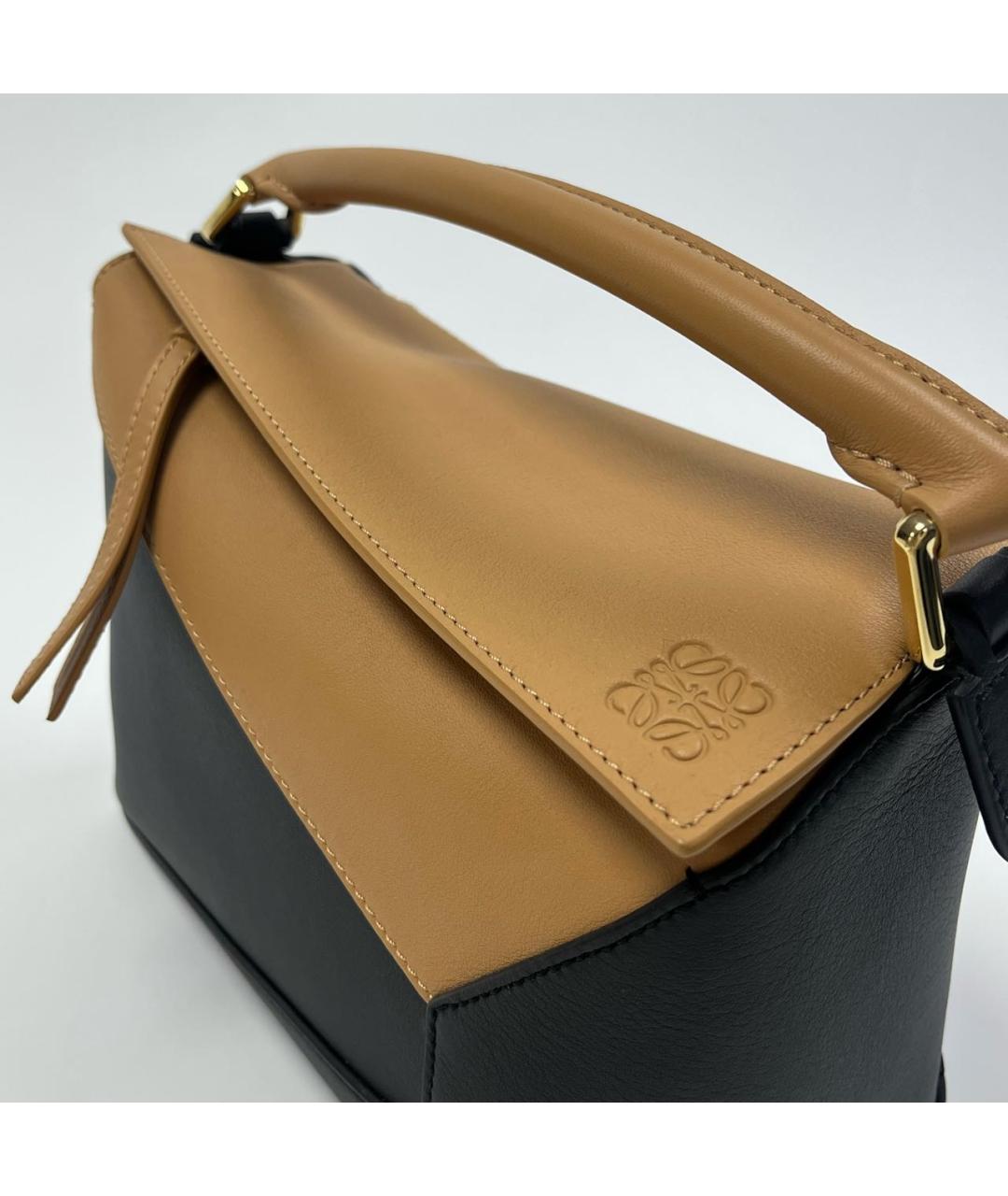 LOEWE Черная хлопковая сумка через плечо, фото 2