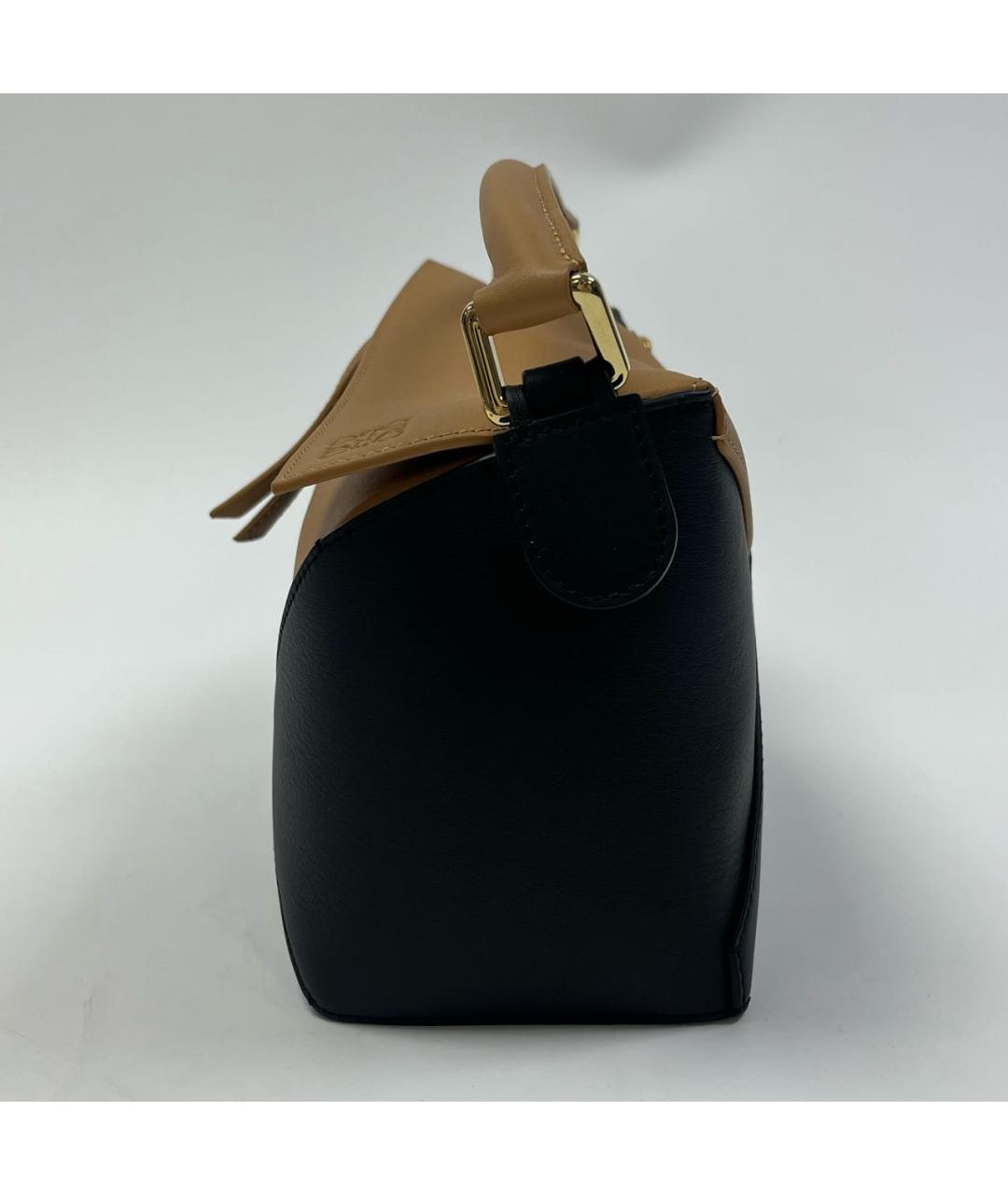 LOEWE Черная хлопковая сумка через плечо, фото 3