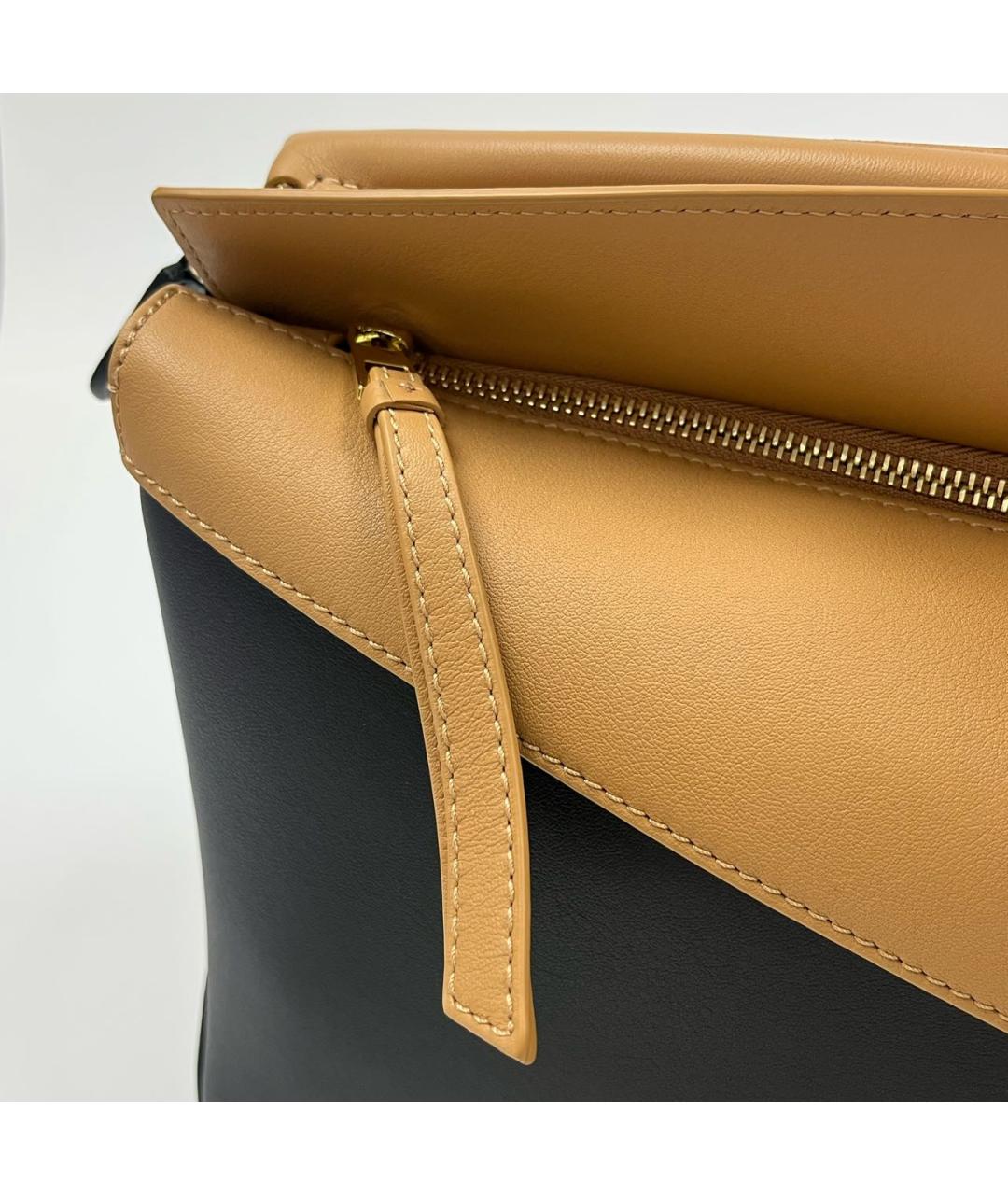 LOEWE Черная хлопковая сумка через плечо, фото 6