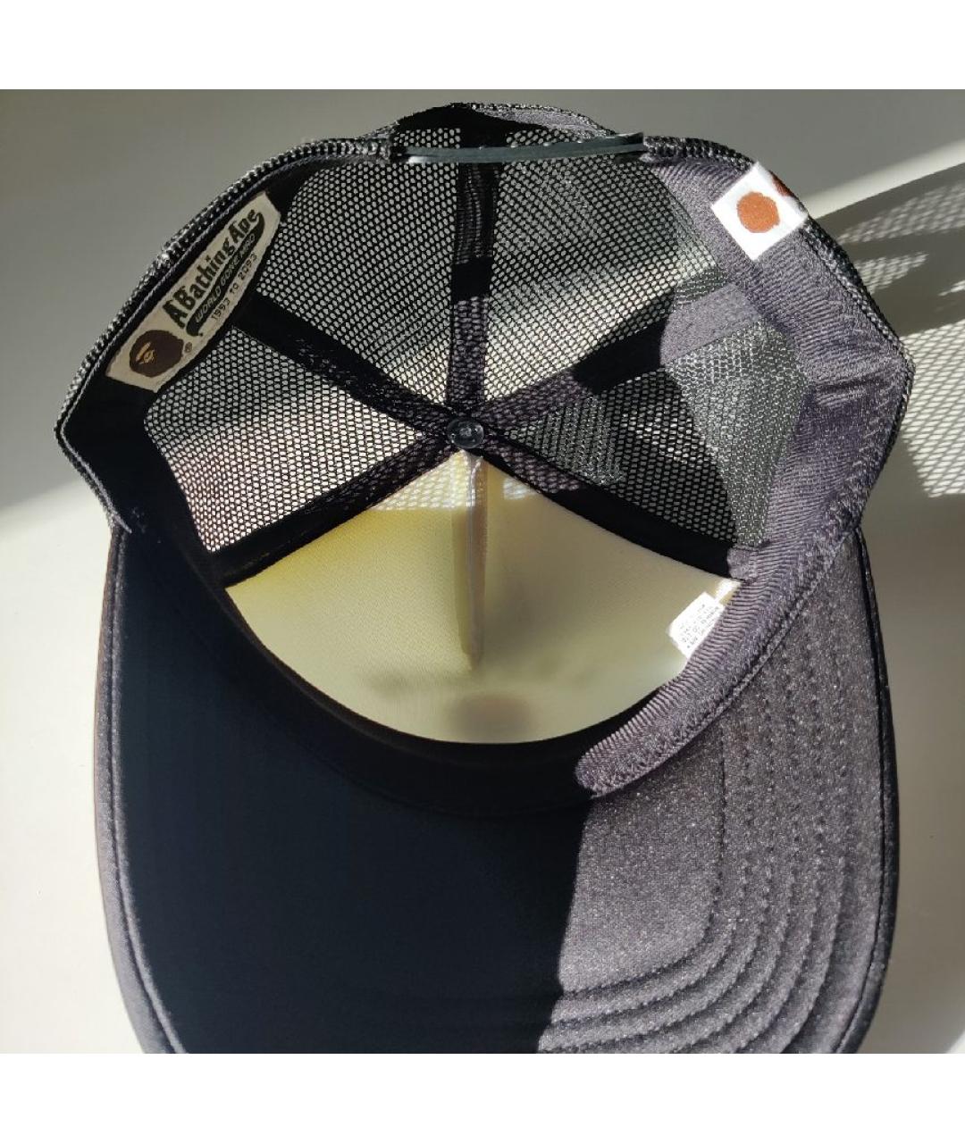 A BATHING APE Черная кепка/бейсболка, фото 4