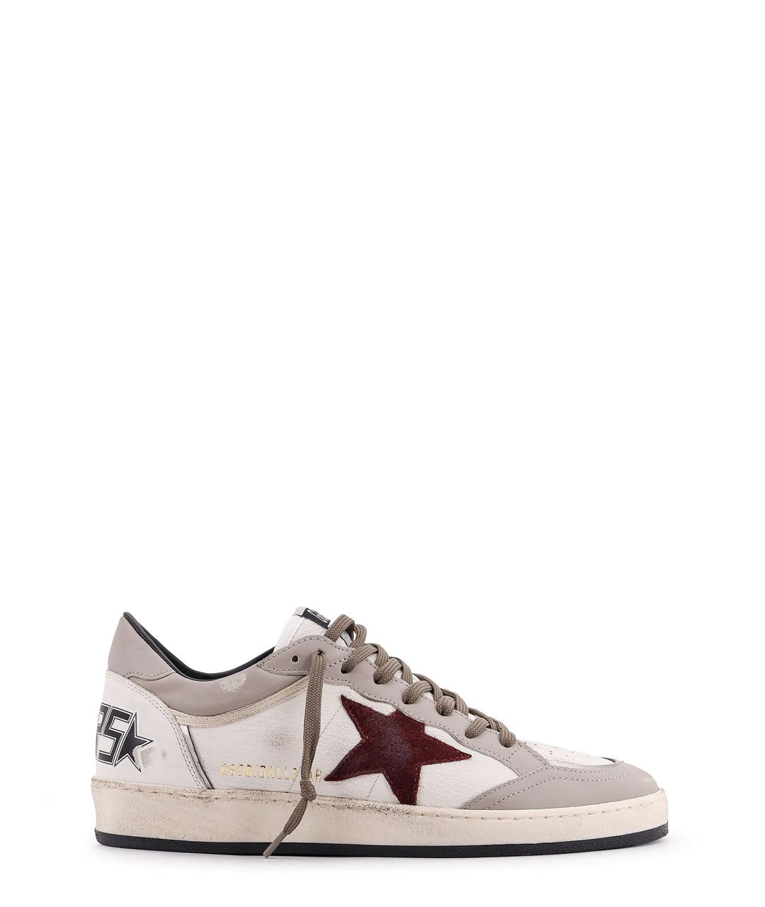 GOLDEN GOOSE DELUXE BRAND Мульти кожаные низкие кроссовки / кеды, фото 1