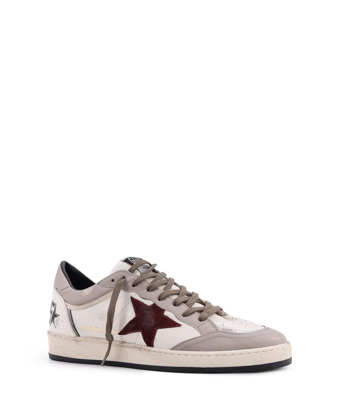 GOLDEN GOOSE DELUXE BRAND Мульти кожаные низкие кроссовки / кеды, фото 2