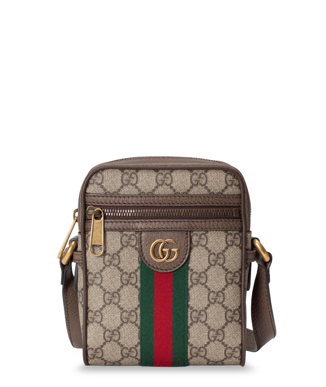 GUCCI Бежевая сумка на плечо, фото 1