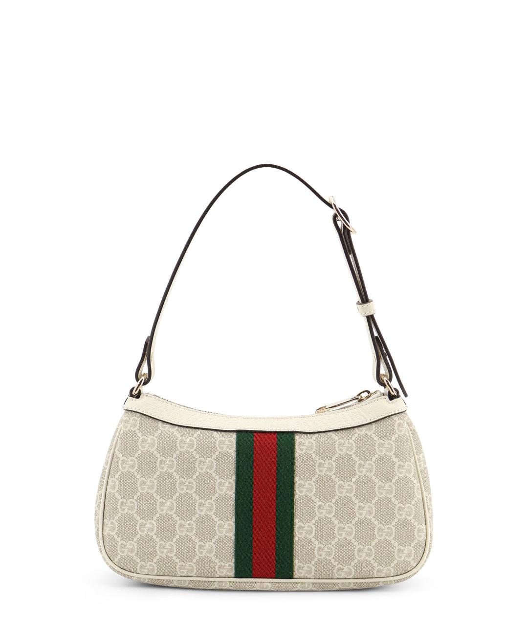 GUCCI Бежевая сумка с короткими ручками, фото 2