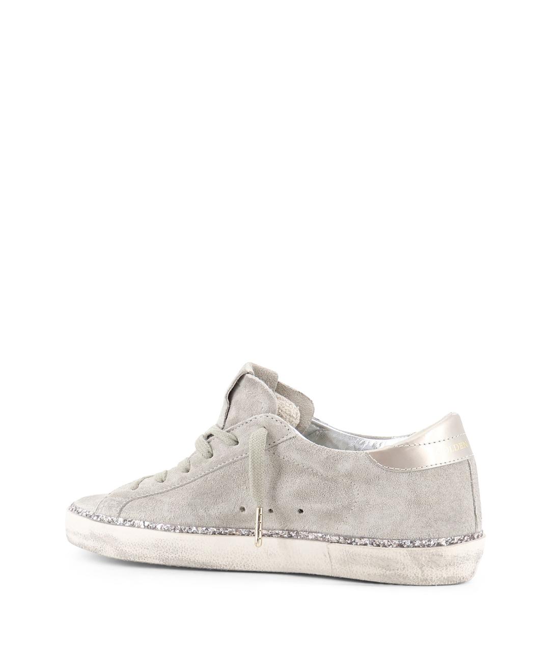 GOLDEN GOOSE DELUXE BRAND Серые замшевые кроссовки, фото 3