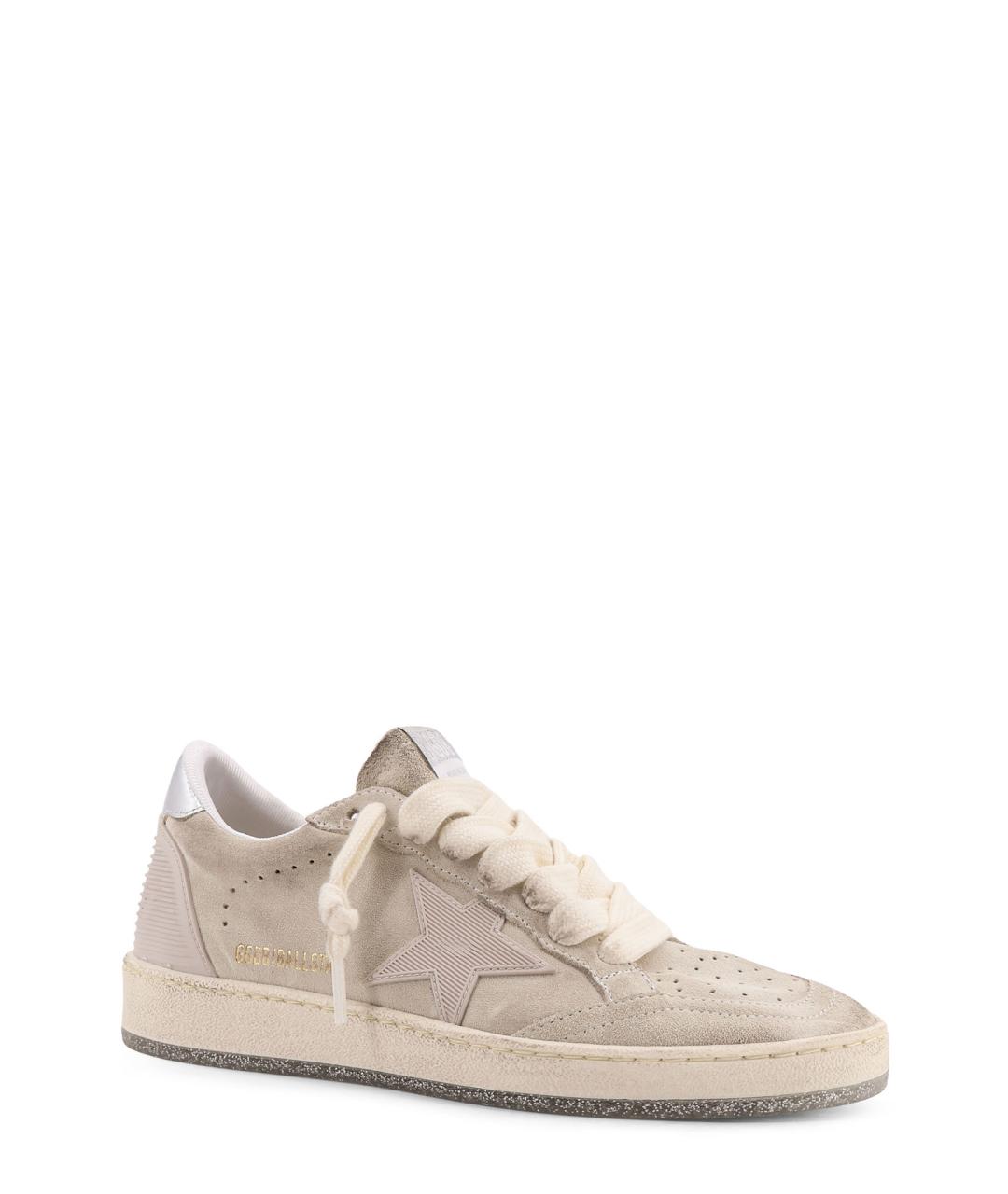 GOLDEN GOOSE DELUXE BRAND Серые замшевые кроссовки, фото 2