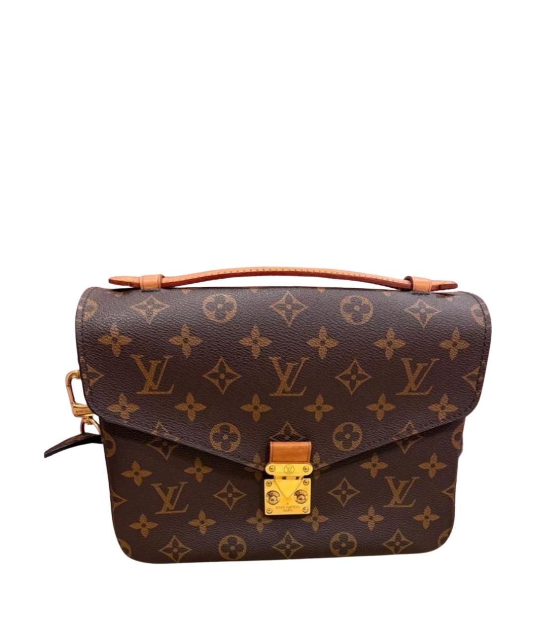 LOUIS VUITTON Коричневая сумка через плечо, фото 1