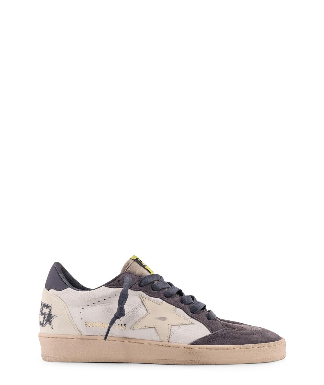 GOLDEN GOOSE DELUXE BRAND Мульти замшевые низкие кроссовки / кеды, фото 1