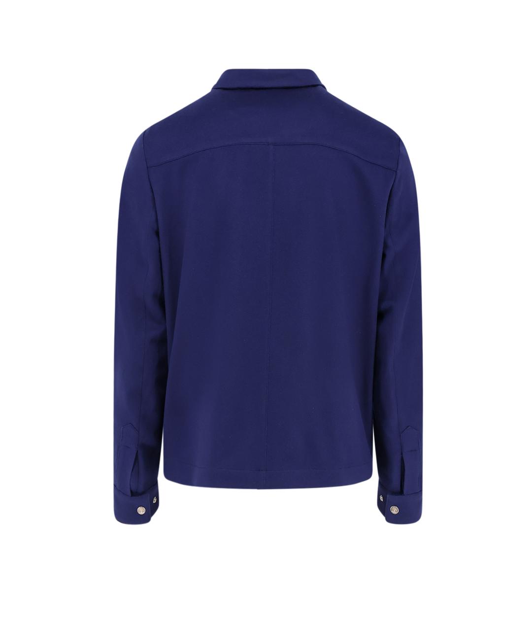 BRUNELLO CUCINELLI Темно-синяя кашемировая куртка, фото 2