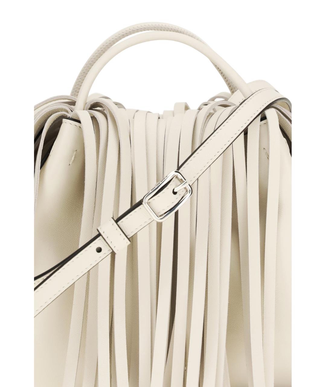 GIVENCHY Бежевая кожаная сумка через плечо, фото 4