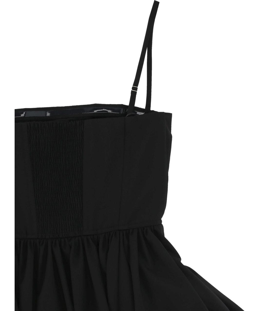 ALAIA Черное шерстяное коктейльное платье, фото 3