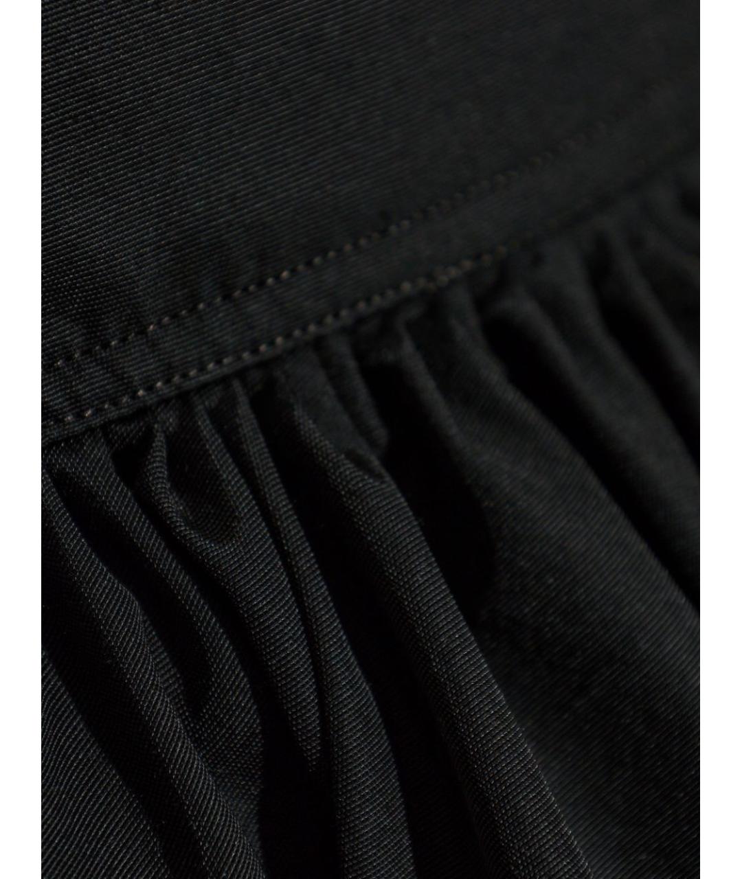 ALAIA Черное шерстяное коктейльное платье, фото 2