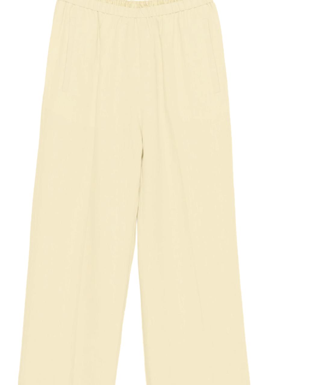 FORTE FORTE Бежевые прямые брюки, фото 2