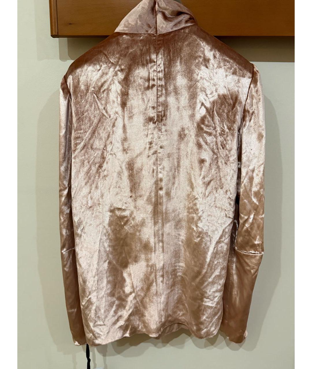 RED VALENTINO Коралловая вискозная блузы, фото 2