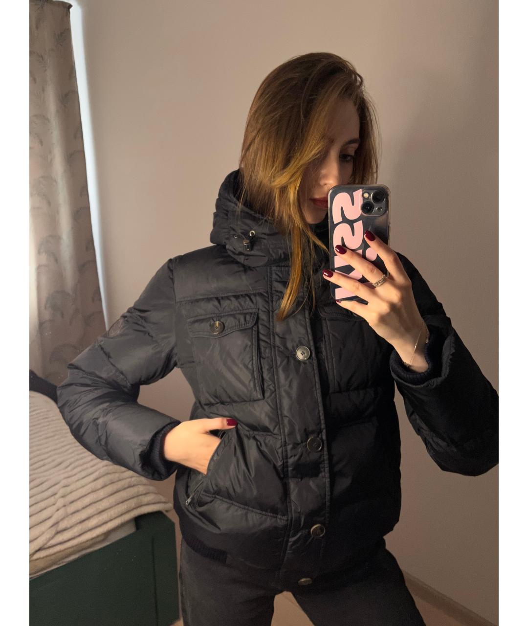 GUCCI Черная полиамидовая куртка, фото 9