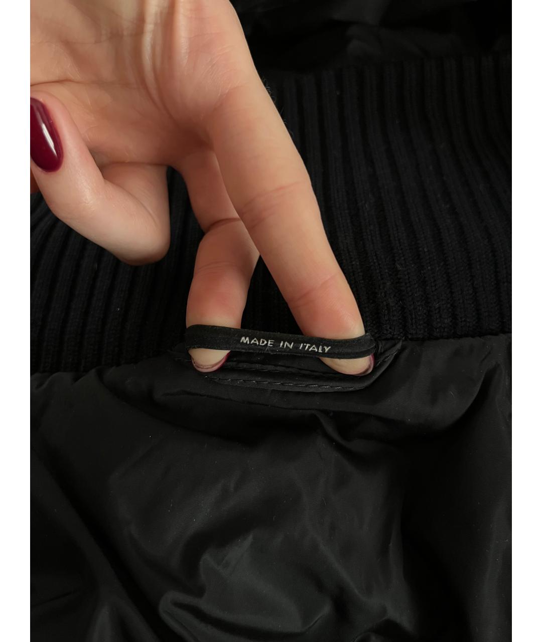 GUCCI Черная полиамидовая куртка, фото 8