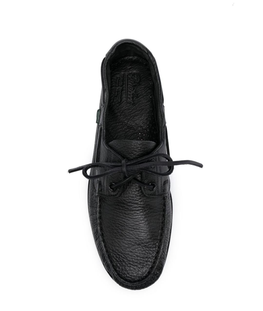 PARABOOT Черные кожаные лоферы, фото 4