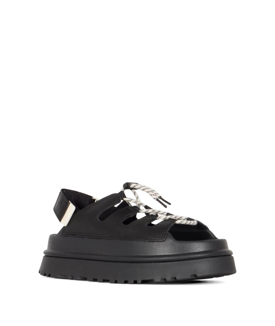 UGG AUSTRALIA Черные босоножки, фото 2