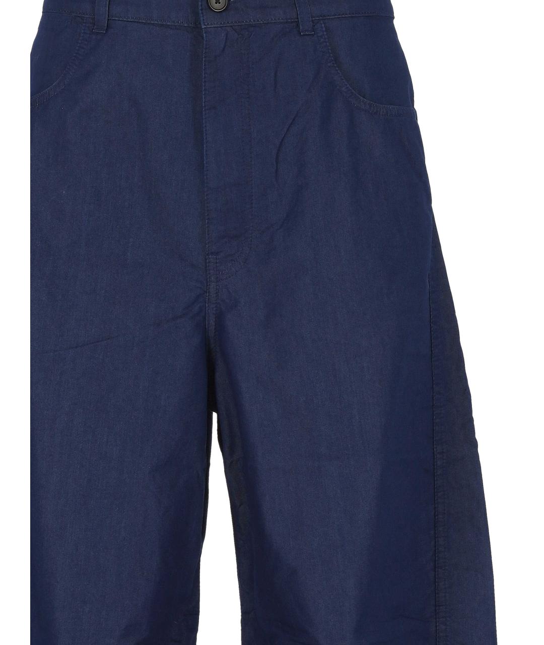 GIVENCHY Синие хлопковые прямые джинсы, фото 2