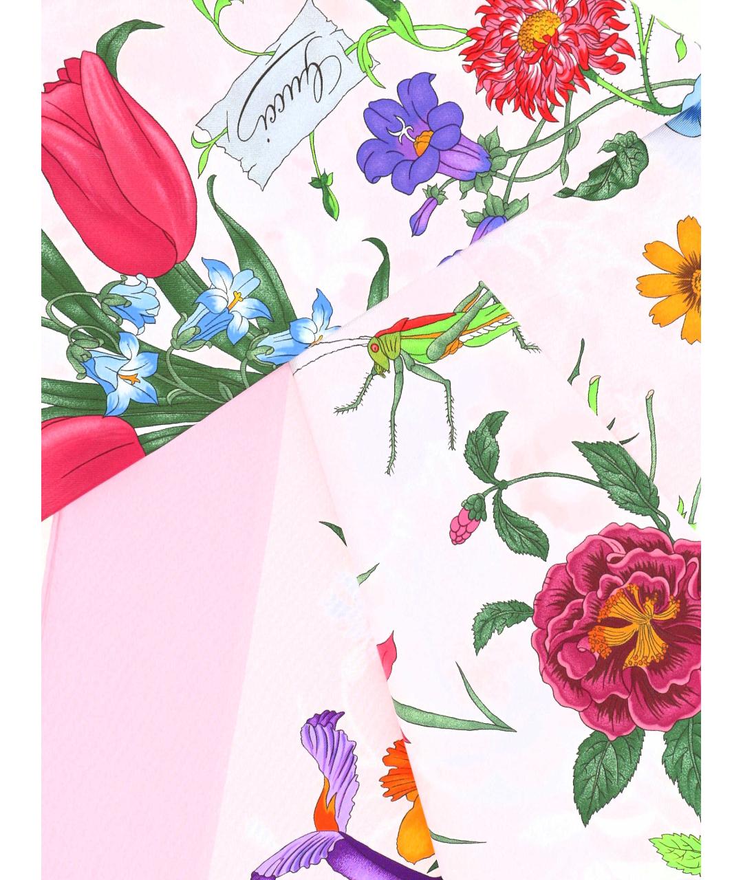 GUCCI Мульти шелковый платок, фото 4