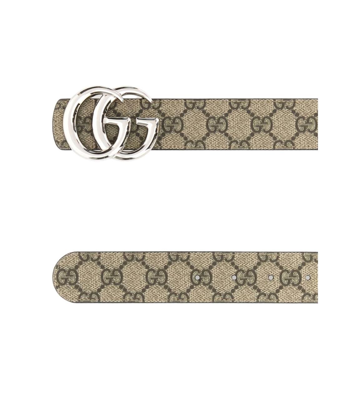 GUCCI Бежевый ремень, фото 2