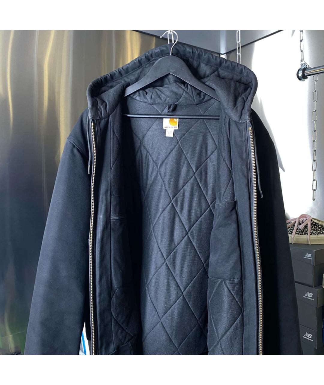 CARHARTT Черная деним куртка, фото 3
