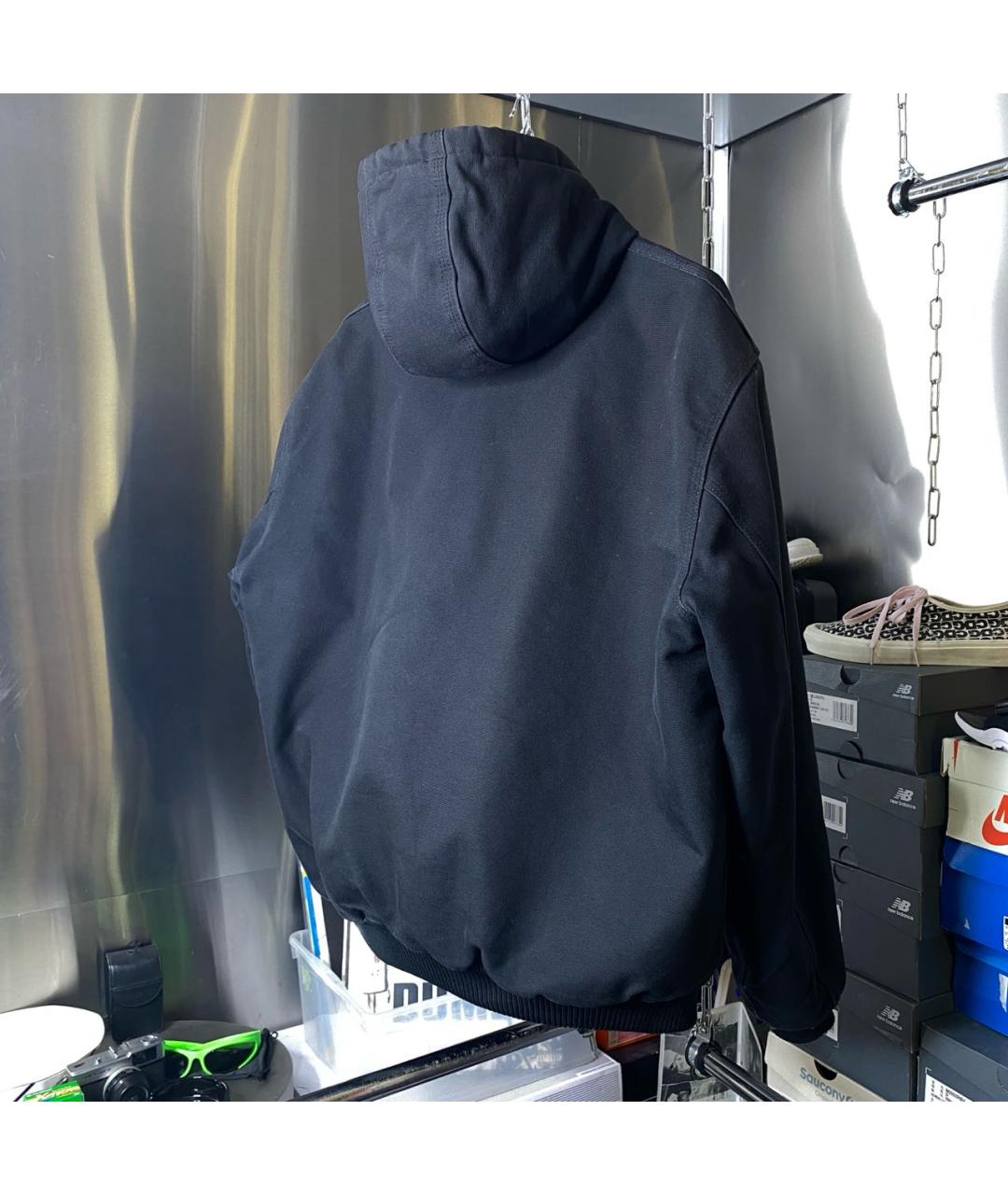 CARHARTT Черная деним куртка, фото 4