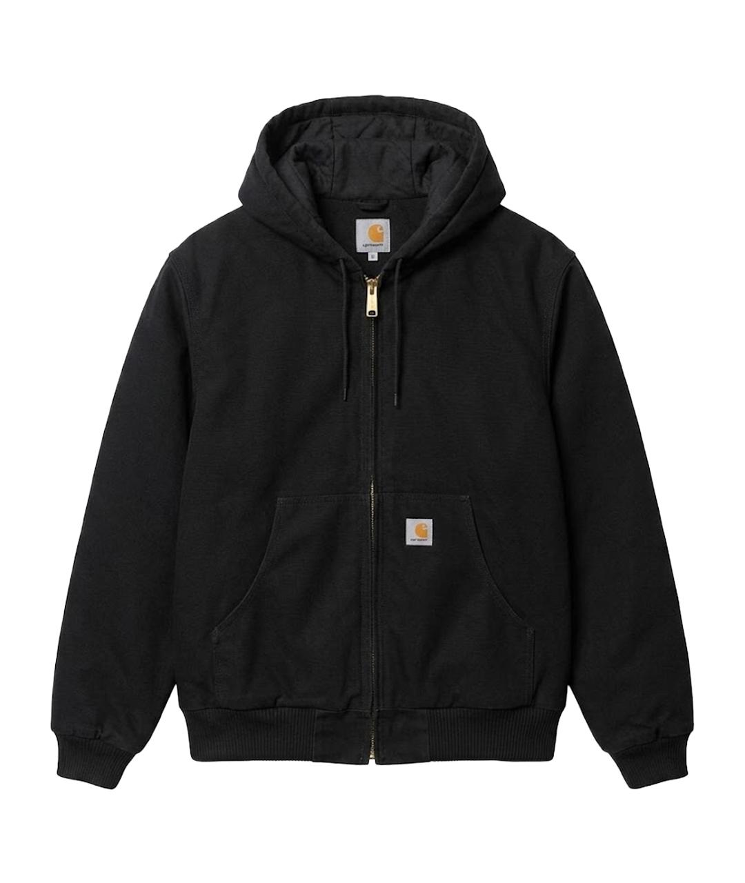 CARHARTT Черная деним куртка, фото 1