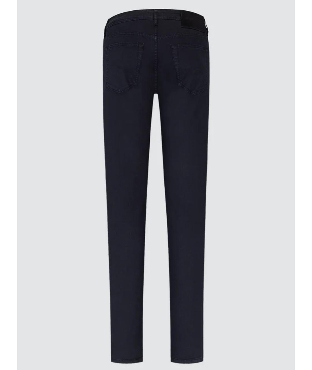 JACOB COHEN Темно-синие хлопковые джинсы скинни, фото 3